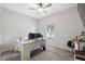 Office space with window and neutral decor at 12313 Criollo Rd, Spring Hill, FL 34610