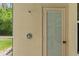 An outdoor shower is conveniently located near the back door at 12805 Coronado Dr, Spring Hill, FL 34609