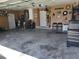 Garage with ample space for parking, storage, and DIY projects at 1862 Wood Bend St, Tarpon Springs, FL 34689