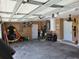 Spacious garage with ample storage at 1862 Wood Bend St, Tarpon Springs, FL 34689