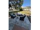 Comfortable patio area with stylish outdoor furniture at 2270 Alden Ln # A, Palm Harbor, FL 34683