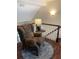 A reading nook located on the upper level of the home at 2880 Chelsea N Pl, Clearwater, FL 33759