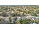 An aerial view of a mature and peaceful neighborhood with tree coverage over homes at 4503 Courtland St, Tampa, FL 33610