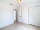 Bedroom with tile flooring and double closet at 4503 Courtland St, Tampa, FL 33610