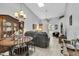 Bright, open-plan living and dining area with vaulted ceilings and lots of light at 4557 Glen Holw, New Port Richey, FL 34653