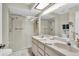 Bathroom features a large shower, dual sinks, and a skylight at 4841 Wakefield Ct # 4841, New Port Richey, FL 34655