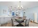 Cozy dining area adjacent to the kitchen offers easy access to all living spaces at 4939 Floramar Ter # 611, New Port Richey, FL 34652