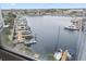Panoramic views of the marina from the windows at 4939 Floramar Ter # 611, New Port Richey, FL 34652
