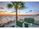 Relax and unwind with stunning views of the sunset over the ocean from the sandy beach at 5123 Topaz Ln # 206, New Port Richey, FL 34652