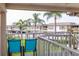 View from the patio showcasing the palm trees and community at 5123 Topaz Ln # 206, New Port Richey, FL 34652