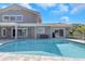This inviting pool and patio area is perfect for entertaining guests or enjoying a quiet afternoon at 5145 Porpoise Pl, New Port Richey, FL 34652