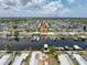 Desirable waterfront property with convenient boat dockage on a serene canal at 6601 Nautical Isle, Hudson, FL 34667