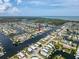 Waterfront property situated in a network of canals, perfect for boating and waterfront living at 6601 Nautical Isle, Hudson, FL 34667