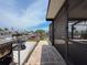 Screened patio featuring tile flooring and views of the canal and neighboring homes at 6601 Nautical Isle, Hudson, FL 34667