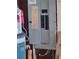 Close up of the electrical panel at 7100 Ashwood Dr, Port Richey, FL 34668
