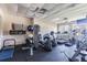 Well-equipped gym featuring treadmills, exercise machines, and fitness accessories for a healthy lifestyle at 8149 Ambersweet Pl, Land O Lakes, FL 34637