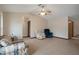 Bright and spacious living room with tile flooring at 8283 Shoup St, Spring Hill, FL 34606