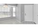 Bright dining area featuring tile flooring and a bay window at 9529 Bunker Hill Ct # 9529, New Port Richey, FL 34655