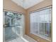Sunny breakfast nook features tile floors, slider to outdoor lanai at 1084 Vista Fina Ct, Spring Hill, FL 34608