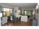 Inviting dining room area with modern table, chairs, and natural light, creating a cozy atmosphere at 13012 Wedgewood Way # A, Hudson, FL 34667