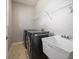Laundry room features a utility sink and washer dryer hookups at 17905 Machair Ln, Land O Lakes, FL 34638