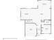 Floor 1 plan featuring a living room, kitchen, dining room, bathroom, one bedroom, and a garage at 18566 Hunters Meadow Walk, Land O Lakes, FL 34638