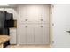 The kitchen features ample cabinet storage with built-in features and an elegant design at 2310 Augusta Dr, Spring Hill, FL 34606