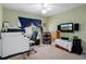 The office has a computer, filing system, printer, and tv for entertainment at 35046 Smoketree Ln, Dade City, FL 33523