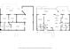 Detailed floor plans of both floors, showcasing the layout of rooms and their dimensions at 4048 Bluefish Dr, Hernando Beach, FL 34607