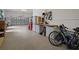 The garage has room for vehicle and bicycle storage and plenty of work space at 6140 Seaside Dr, New Port Richey, FL 34652