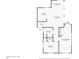 Layout for home at 6322 Aureau Ave showing key features like the kitchen and primary bedroom at 6322 Aureau Ave, Hudson, FL 34667