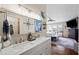 Bathroom with double vanity leading into primary bedroom at 639 Garland Cir, Indian Rocks Beach, FL 33785