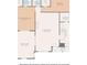 Layout with labeled rooms, including the primary bedroom, living room, dining area, kitchen, and laundry at 8158 Sturbridge Ct # D, Weeki Wachee, FL 34613