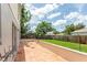 Backyard patio with a fenced yard at 10386 Norvell Rd, Spring Hill, FL 34608