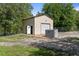 The outbuilding features a roll up door and a separate entrance on the side at 15287 Coot Rd, Weeki Wachee, FL 34614