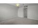 Spacious bedroom with wall-to-wall carpeting and a ceiling fan at 15569 Burbank Dr, Brooksville, FL 34604
