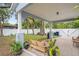 Backyard patio area offers a great spot for outdoor relaxation and entertaining at 1601 E 98Th Ave, Tampa, FL 33612
