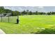 A large grassy sports field with soccer goals in the Bexley community at 17316 Cruiser Bnd, Land O Lakes, FL 34638