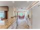 Bright kitchen with granite countertops and white appliances at 2481 Whispering Pines Ct, Spring Hill, FL 34606