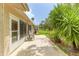 An outdoor patio area, perfect for enjoying the Florida sunshine and fresh air at 2481 Whispering Pines Ct, Spring Hill, FL 34606