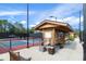 Community pickleball courts, ideal for active recreation and fun at 2486 Deer Trail Ln, Spring Hill, FL 34606