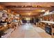 Spacious bonus room offering flexible space with shelving and storage at 27091 Country Oak Dr, Brooksville, FL 34602
