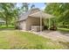 Detached garage with hot tub and lawn equipment at 27091 Country Oak Dr, Brooksville, FL 34602