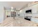 Bright kitchen featuring stainless steel appliances, custom cabinetry, and a large island at 4469 Bahama Dr, Hernando Beach, FL 34607