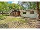 A view of the front exterior, featuring the brick and the white exterior at 507 Jewel St, Brooksville, FL 34601