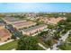 Aerial view showcasing the extensive, well-maintained community grounds at 5520 White Marlin Ct, New Port Richey, FL 34652