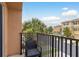 Relaxing balcony with seating and view at 5520 White Marlin Ct, New Port Richey, FL 34652