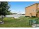 Spacious community dog park with benches and play area at 5520 White Marlin Ct, New Port Richey, FL 34652