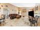 Comfortable living room features tile flooring, neutral walls, and charming decor at 6505 Broadwing Ct, Tampa, FL 33625
