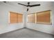 Bright bedroom with neutral walls, carpeted flooring, and abundant natural light from two windows at 8053 Dedham Dr, Port Richey, FL 34668